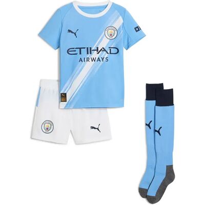Puma Manchester City Fc 25/26 Mini Home Short Sleeve Junior Set Team Light Blue / PUMA White 3-4 Years Boys,Girls Puma Manchester City Fc 25/26 Mini Home Short Sleeve Junior Set Team Light Blue / PUMA White 3-4 Years Boys,Girls