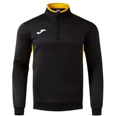 Joma Winner Iv Sweatshirt Black / Yellow S Men Joma Winner Iv Sweatshirt Black / Yellow S Men