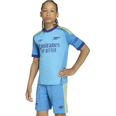 Adidas Arsenal Fc 26/27 Jersey Goalkeeper Away Junior Short Sleeve T-shirt App Sky Rush 9-10 Years Boys,Girls Adidas Arsenal Fc 26/27 Jersey Goalkeeper Away Junior Short Sleeve T-shirt App Sky Rush 9-10 Years Boys,Girls
