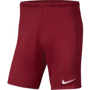Nike Dri Fit Park 3 Knit Shorts Team Red / White 2XL Men
