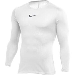 Nike Dri Fit Park First Layer Long Sleeve T-shirt White / Cool Grey 2XL Men