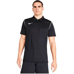 Nike Dri Fit Park Short Sleeve Polo Black / White / White L Men