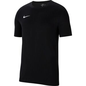 Nike Dri Fit Park Short Sleeve T-shirt Black / White / White S Men