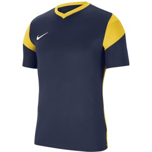 Nike Dri Fit Park Derby 3 Short Sleeve T-shirt Midnight Navy / Tour Yellow / White S Men