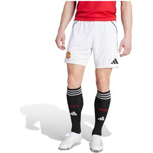 Adidas Manchester United 25/26 Home Shorts White 2XL Men