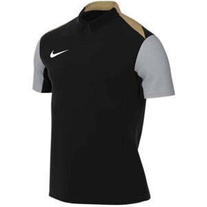 Nike Dri-fit Academy Pro 24 Short Sleeve Polo Black / Wolf Grey / Jersey Gold / White L Men