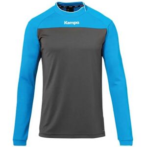 KEMPA Longsleeve Sports Shirt - S - Anthra/Kempablau - Handball KEMPA Longsleeve Sports Shirt - S - Anthra/Kempablau - Handball