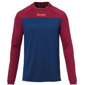 Kempa Prime Long Sleeve T-shirt Deep Blue / Deep Red 3XL Men Kempa Prime Long Sleeve T-shirt Deep Blue / Deep Red 3XL Men