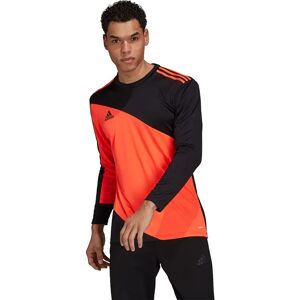 Adidas Squadra 21 Long Sleeve T-shirt Black / App Solar Red XS Men Adidas Squadra 21 Long Sleeve T-shirt Black / App Solar Red XS Men