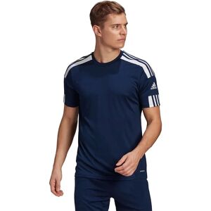 Adidas Squadra 21 Short Sleeve T-shirt Team Navy Blue / White S Men Adidas Squadra 21 Short Sleeve T-shirt Team Navy Blue / White S Men