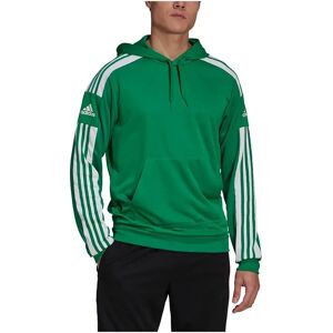 Adidas Squadra 21 Hoodie Team Green / White S Men Adidas Squadra 21 Hoodie Team Green / White S Men
