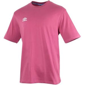 Umbro Classic 2 Crew Short Sleeve T-shirt Cassis / Bright White L Men Umbro Classic 2 Crew Short Sleeve T-shirt Cassis / Bright White L Men