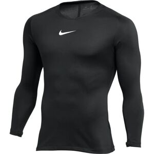 Nike Dri Fit Park First Layer Long Sleeve T-shirt Black / White 2XL Men Nike Dri Fit Park First Layer Long Sleeve T-shirt Black / White 2XL Men