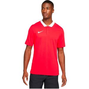 Nike Dri Fit Park Short Sleeve Polo University Red / White XL Men Nike Dri Fit Park Short Sleeve Polo University Red / White XL Men