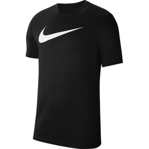Nike Dri Fit Park Short Sleeve T-shirt Black / White XL Men Nike Dri Fit Park Short Sleeve T-shirt Black / White XL Men