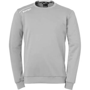 Kempa Player Training Sweatshirt Dark Grey Mlange / White 2XL Men Kempa Player Training Sweatshirt Dark Grey Mlange / White 2XL Men