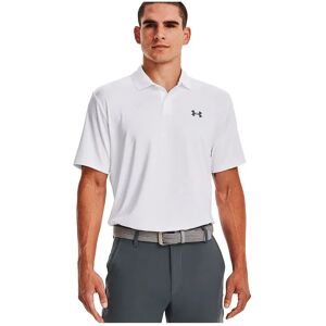Under Armour Performance 3.0 Short Sleeve Polo White / Pitch Gray L Men Under Armour Performance 3.0 Short Sleeve Polo White / Pitch Gray L Men