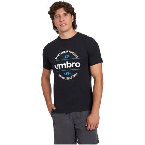Umbro Circular Graphic Short Sleeve T-shirt Black XL Men Umbro Circular Graphic Short Sleeve T-shirt Black XL Men