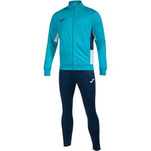 Joma Danubio Ii Tracksuit Fluor Turquoise / Navy / White 3XL Men Joma Danubio Ii Tracksuit Fluor Turquoise / Navy / White 3XL Men