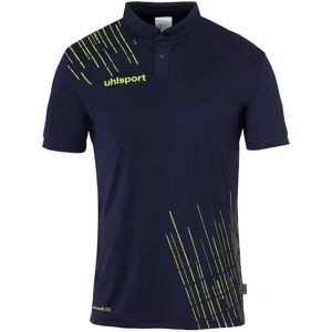 Uhlsport Score 26 Poly Short Sleeve Polo Navy / Fluo Yellow M Men Uhlsport Score 26 Poly Short Sleeve Polo Navy / Fluo Yellow M Men
