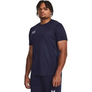 Under Armour Challenger Train Short Sleeve T-shirt Midnight Navy 410 / White 100 L Men Under Armour Challenger Train Short Sleeve T-shirt Midnight Navy 410 / White 100 L Men