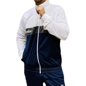 Umbro Sportswear Tracksuit Jacket Brilliant White / Dark Navy / Gunmetal S Men Umbro Sportswear Tracksuit Jacket Brilliant White / Dark Navy / Gunmetal S Men