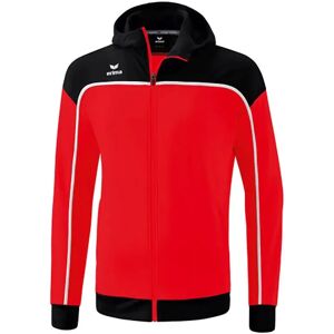 Erima Change Full Zip Sweatshirt Red / Black / White S Men Erima Change Full Zip Sweatshirt Red / Black / White S Men