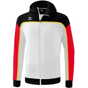 Erima Change Full Zip Sweatshirt White / Black / Red S Men Erima Change Full Zip Sweatshirt White / Black / Red S Men