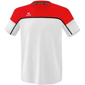 Erima Change Short Sleeve T-shirt White / Red / Black XL Men Erima Change Short Sleeve T-shirt White / Red / Black XL Men
