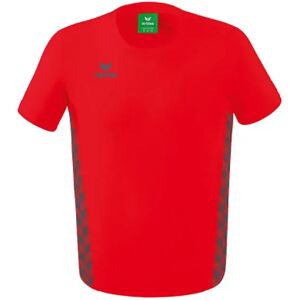 Erima Essential Team Short Sleeve T-shirt Red / Slate Grey L Men Erima Essential Team Short Sleeve T-shirt Red / Slate Grey L Men