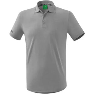 Erima Functional Short Sleeve Polo Grey Marl XL Men Erima Functional Short Sleeve Polo Grey Marl XL Men