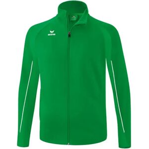 Erima Liga Star Polyester Training Full Zip Sweatshirt Emerald / White 4XL Men Erima Liga Star Polyester Training Full Zip Sweatshirt Emerald / White 4XL Men