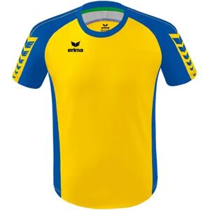 Erima Six Wings Short Sleeve T-shirt Yellow / New Royal Blue 2XL Men Erima Six Wings Short Sleeve T-shirt Yellow / New Royal Blue 2XL Men