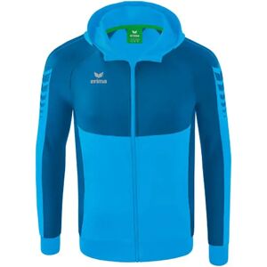 Erima Six Wings Training Full Zip Sweatshirt Curaçao / Mykonos M Men Erima Six Wings Training Full Zip Sweatshirt Curaçao / Mykonos M Men