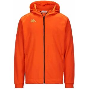 Kappa Grevolo Full Zip Sweatshirt Orange Flame 4XL Men Kappa Grevolo Full Zip Sweatshirt Orange Flame 4XL Men