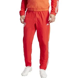 Adidas Fc Bayern Munich 23/24 Pre Match Pants Red / Bright Red / White S Men Adidas Fc Bayern Munich 23/24 Pre Match Pants Red / Bright Red / White S Men