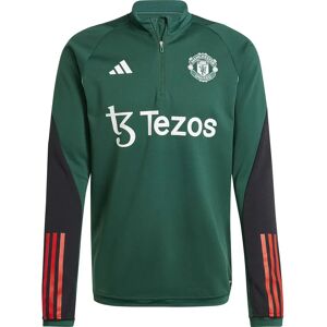 Adidas Manchester United 23/24 Training Half Zip Sweatshirt Collegiate Green / Black / Core Green / Active Red S Men Adidas Manchester United 23/24 Training Half Zip Sweatshirt Collegiate Green / Black / Core Green / Active Red S Men