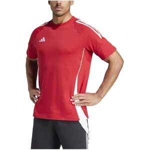 Adidas Tiro24 Sweat Short Sleeve T-shirt Team Power Red 2 / White XL Men Adidas Tiro24 Sweat Short Sleeve T-shirt Team Power Red 2 / White XL Men