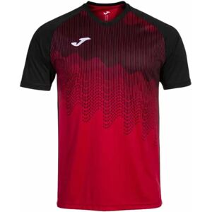 Joma Tiger Vi Short Sleeve T-shirt Red / Black M Men Joma Tiger Vi Short Sleeve T-shirt Red / Black M Men