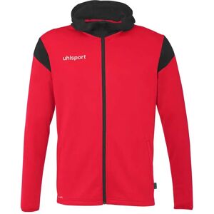 Uhlsport Squad 27 Full Zip Sweatshirt Red / Black 2XL Men Uhlsport Squad 27 Full Zip Sweatshirt Red / Black 2XL Men