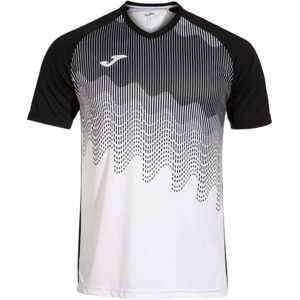 Joma Tiger Vi Short Sleeve T-shirt White / Black 3XL Men Joma Tiger Vi Short Sleeve T-shirt White / Black 3XL Men