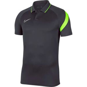 Nike Academy 20 Pro Dri-fit Short Sleeve Polo Anthracite / Volt XL Men Nike Academy 20 Pro Dri-fit Short Sleeve Polo Anthracite / Volt XL Men
