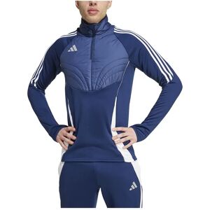 Adidas Tiro 24 Winterized Half Zip Sweatshirt Team Navy Blue 2 / White XS Men Adidas Tiro 24 Winterized Half Zip Sweatshirt Team Navy Blue 2 / White XS Men