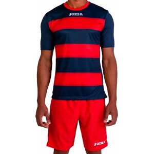 Joma Europa Iii Short Sleeve T-shirt Dark Navy / Red L Men Joma Europa Iii Short Sleeve T-shirt Dark Navy / Red L Men