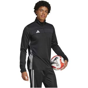 Adidas Tiro 25 Essentials Training Half Zip Sweatshirt Black / White XS Men Adidas Tiro 25 Essentials Training Half Zip Sweatshirt Black / White XS Men