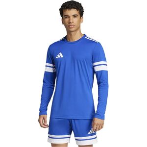 Adidas Squadra 25 Long Sleeve T-shirt Team Royal Blue / White XS Men Adidas Squadra 25 Long Sleeve T-shirt Team Royal Blue / White XS Men
