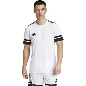 Adidas Squadra 25 Short Sleeve T-shirt White / Black XS Men Adidas Squadra 25 Short Sleeve T-shirt White / Black XS Men