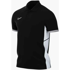 Nike Dri-fit Academy 25 Short Sleeve Polo Black / Wolf Grey / White / White 2XL Men Nike Dri-fit Academy 25 Short Sleeve Polo Black / Wolf Grey / White / White 2XL Men
