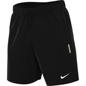 Nike Dri-fit Si Flc 8 Shorts Black / White S Men Nike Dri-fit Si Flc 8 Shorts Black / White S Men