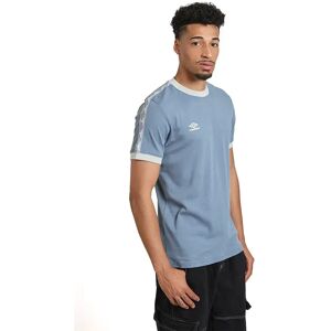 Umbro Taped Short Sleeve T-shirt Blue Mirage M Men Umbro Taped Short Sleeve T-shirt Blue Mirage M Men